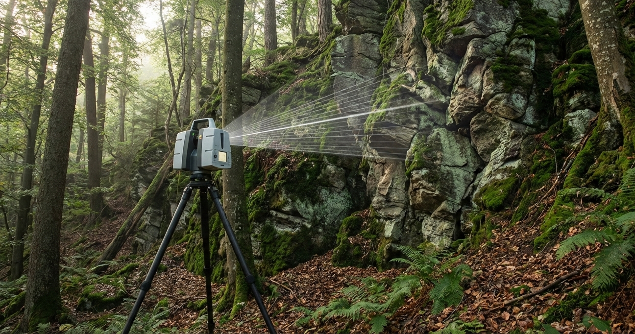 [地上レーザー]点群データ取得時における注意するポイント